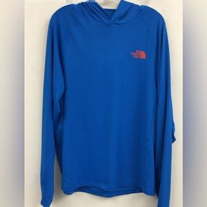 Men’s Long Sleeve North Face Shirt with Hood Size Medium